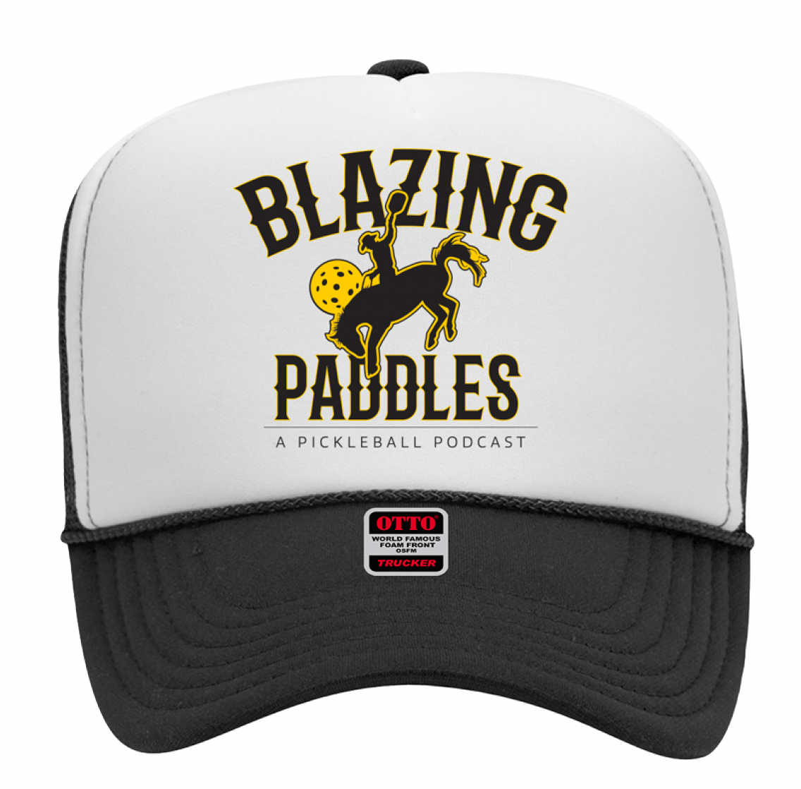 Blazing Paddles Trucker Hat